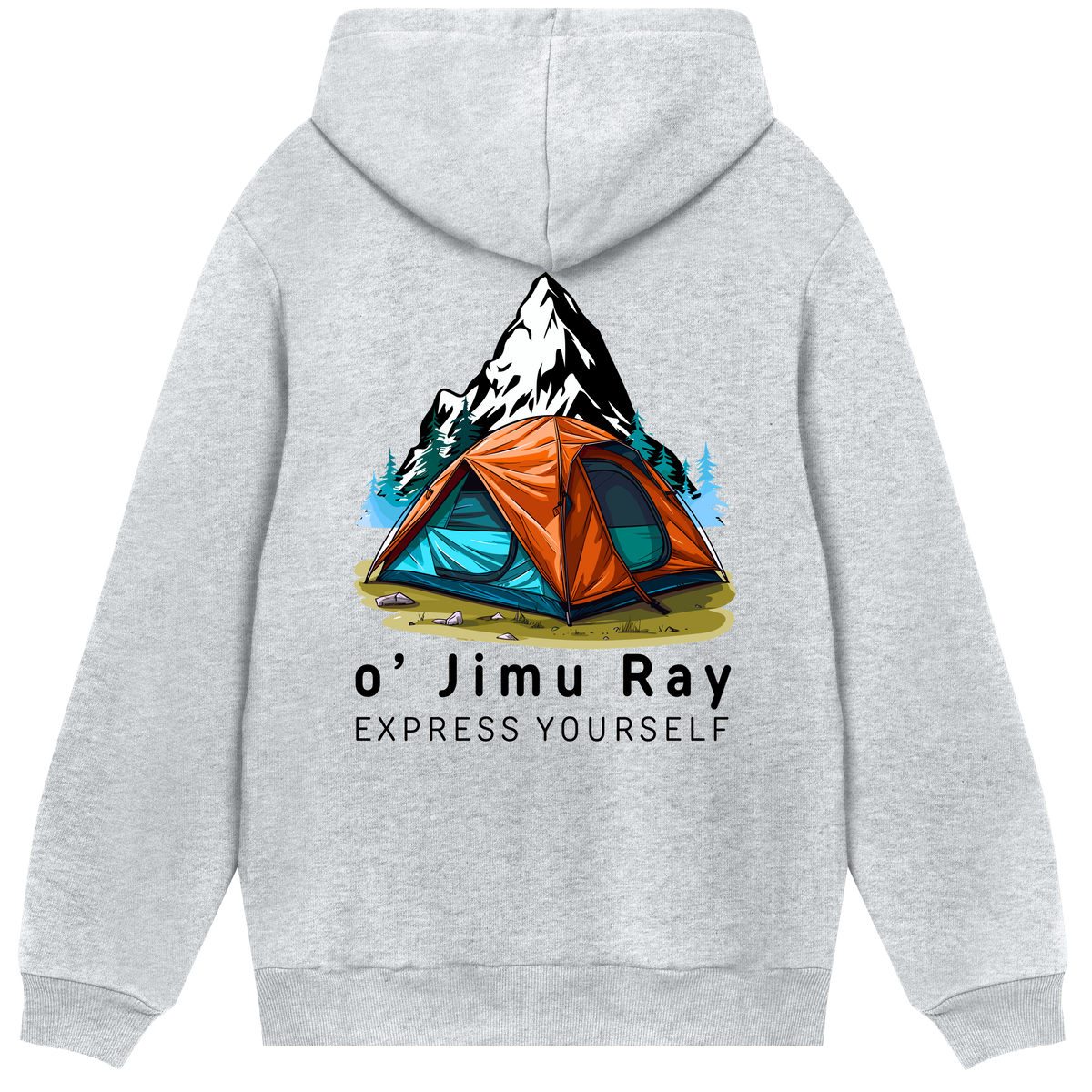 Mountain Retreat - Expressive Hoodie - - Hoodies