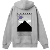 Sun & Cloud Boxy Hoodie - - Hoodies