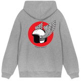 Wings of Freedom Hoodie - Grey melange men - Hoodies