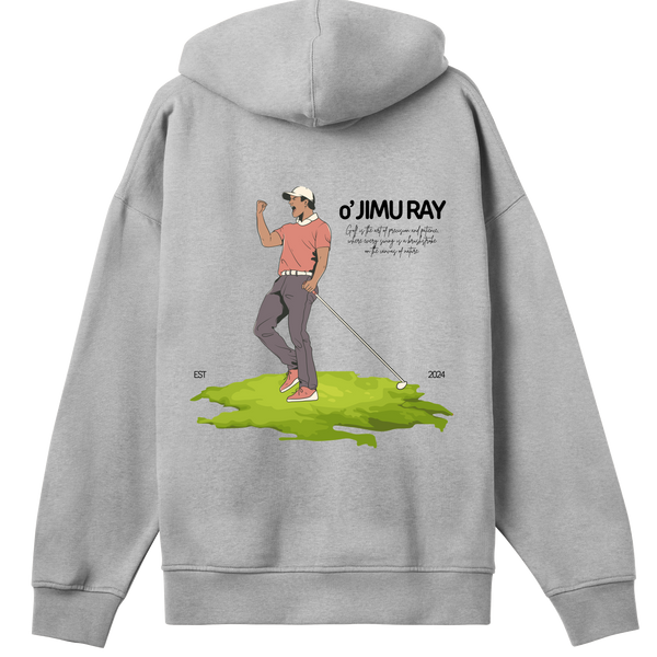 Victory Swing - Golf-Inspired Boxy Hoodie - - Hoodies