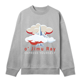 Cloud-Bound Comfort - Elevate Your Style - Grey melange men - Sweatshirts