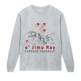 Sky High Spirit - o' Jimu Ray 4th July Special - Grey melange men - Long Sleeve T-shirts