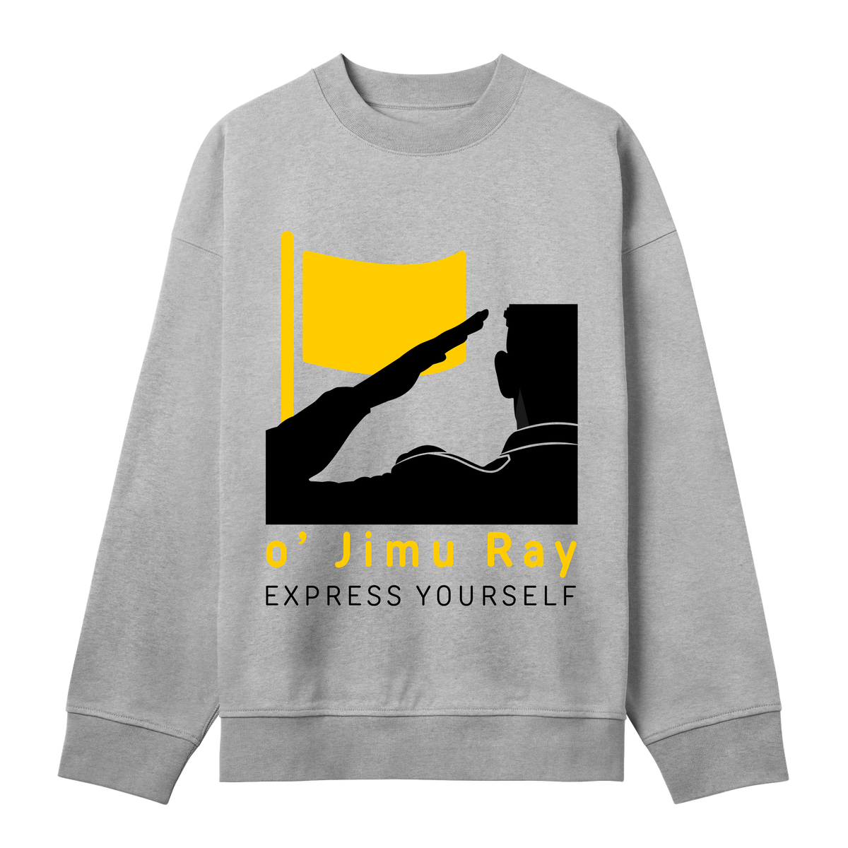 Bold Leadership - Boxy Sweatshirt - Grey melange men - Sweatshirts