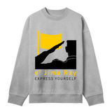 Bold Leadership - Boxy Sweatshirt - Grey melange men - Sweatshirts