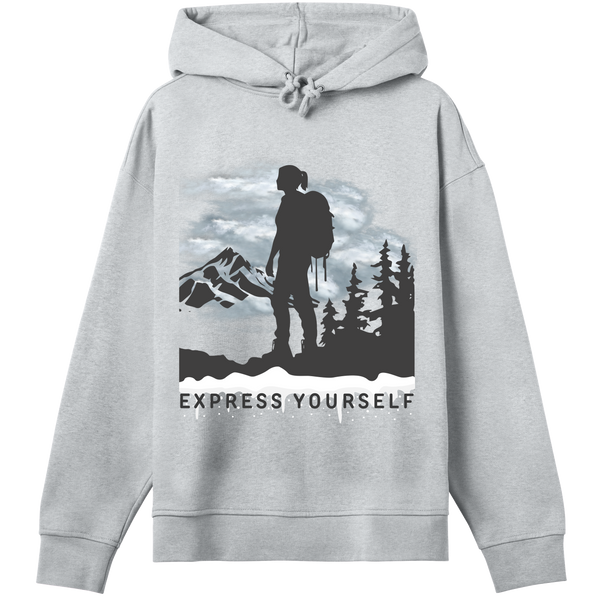 Journey in Style - Express Yourself - Grey melange women - Hoodies