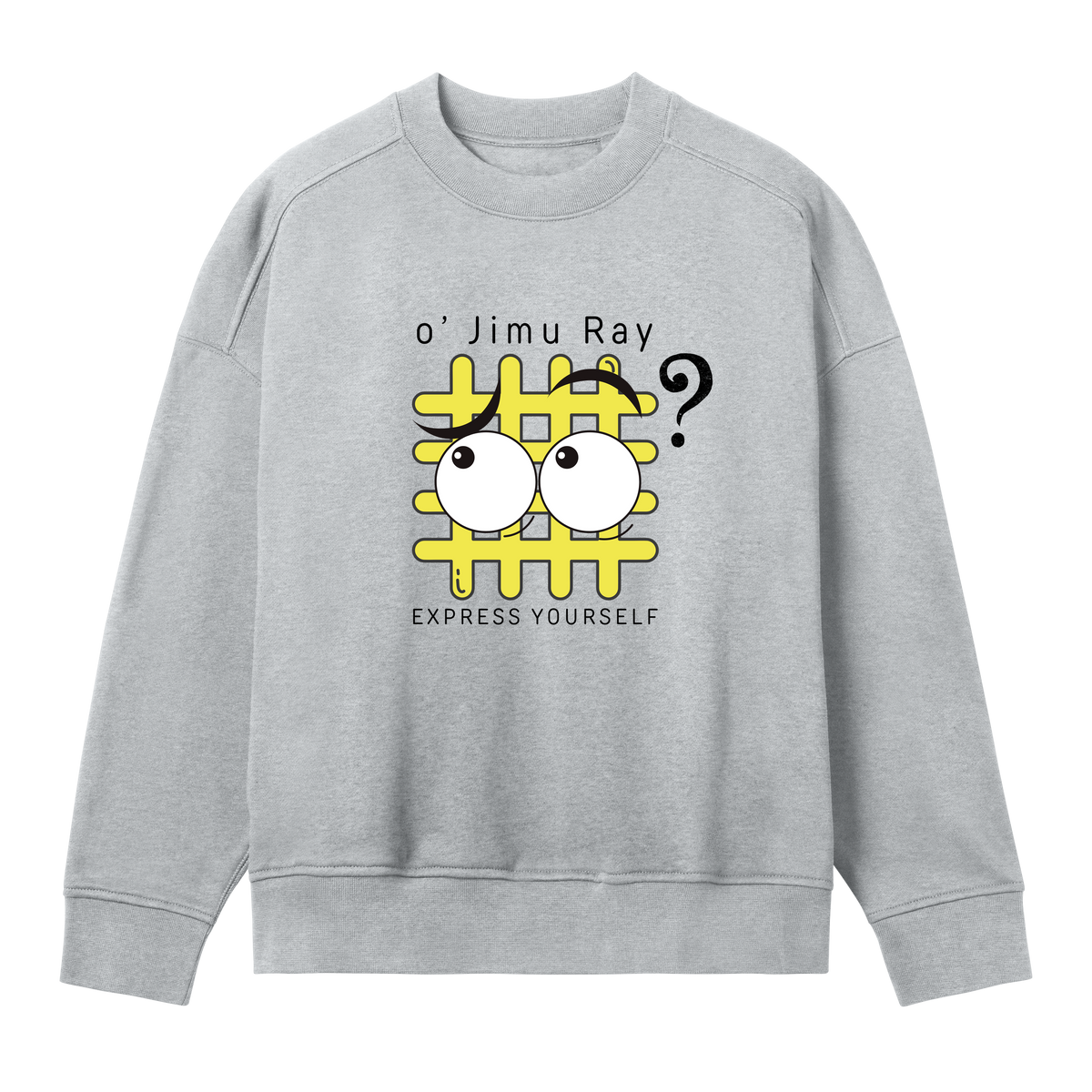 Cheeky Waffle Face Sweatshirt - Grey melange women - Sweatshirts