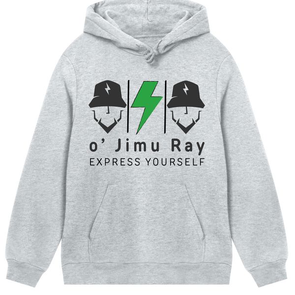 Lightning Bolt Heritage Hoodie - Grey melange men - Hoodies