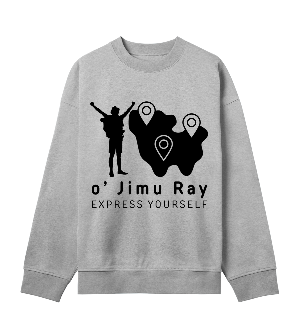 World Explorer - Express Yourself - Grey melange men - Sweatshirts