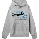 Dive into Fashion - Express Yourself - Grey melange men - Hoodies