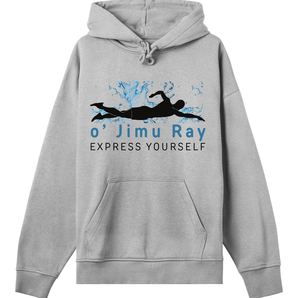 Dive into Fashion - Express Yourself - Grey melange men - Hoodies