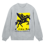 Mythical Flight - Stylish Sweatshirt - Grey melange men - Sweatshirts