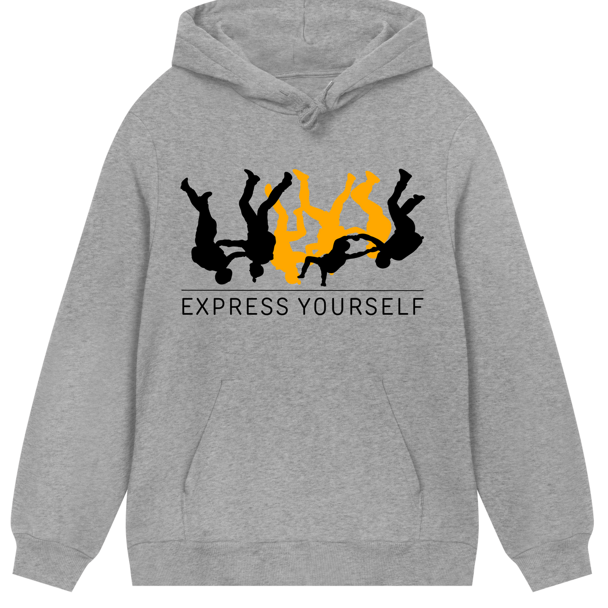 Art in Motion - Stylish Hoodie - Grey melange men - Hoodies