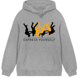 Art in Motion - Stylish Hoodie - Grey melange men - Hoodies