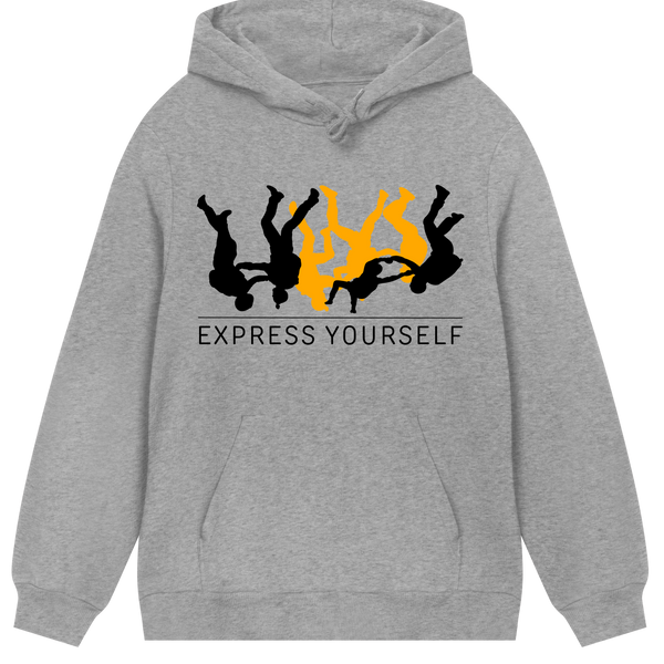 Art in Motion - Stylish Hoodie - Grey melange men - Hoodies