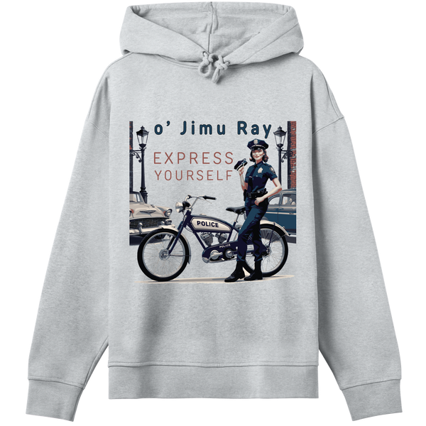 Retro Law & Style - Bold Hoodie - Grey melange women - Hoodies