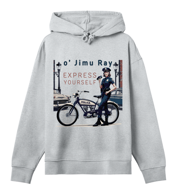 Retro Law & Style - Bold Hoodie - Grey melange women - Hoodies