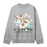 Energetic Soccer Canvas Hoodie - Grey melange men - Sweatshirts