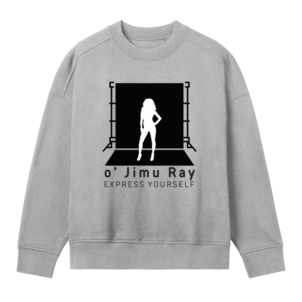 Stand Out - Oversized Comfort - Grey melange women - Sweatshirts