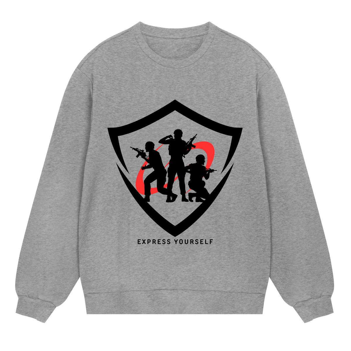 The Ultimate Expression of Style - Grey melange men - Sweatshirts