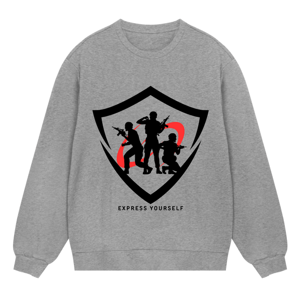 The Ultimate Expression of Style - Grey melange men - Sweatshirts