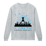 Celebrate Boldly - Fireworks Full Sleeve - Grey melange men - Long Sleeve T-shirts