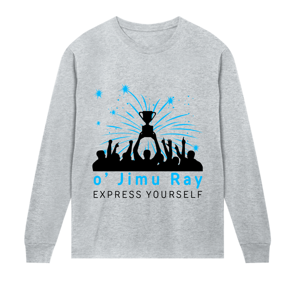 Celebrate Boldly - Fireworks Full Sleeve - Grey melange men - Long Sleeve T-shirts