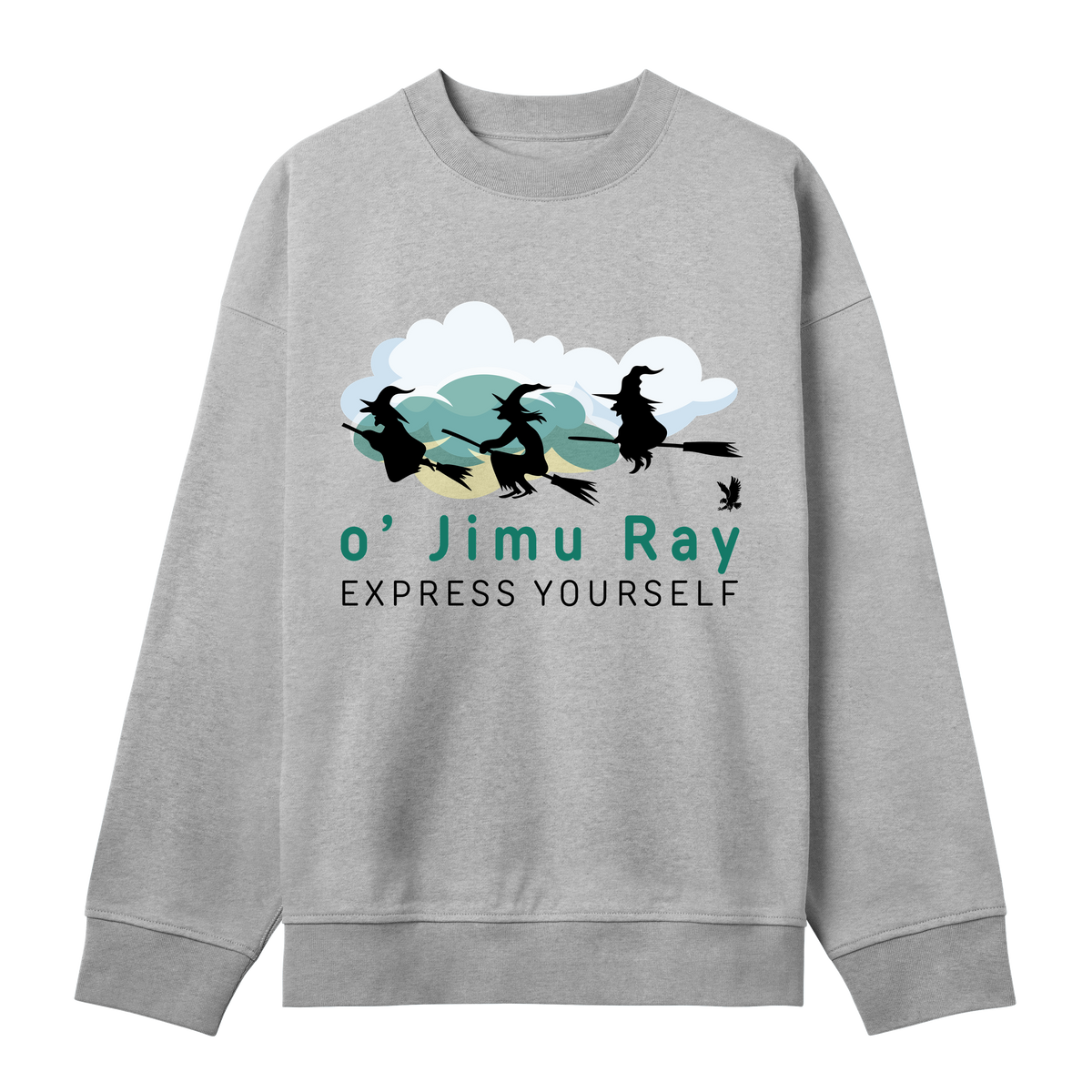 Whimsical Witch - Express Yourself Sweatshirt - Grey melange men - Sweatshirts