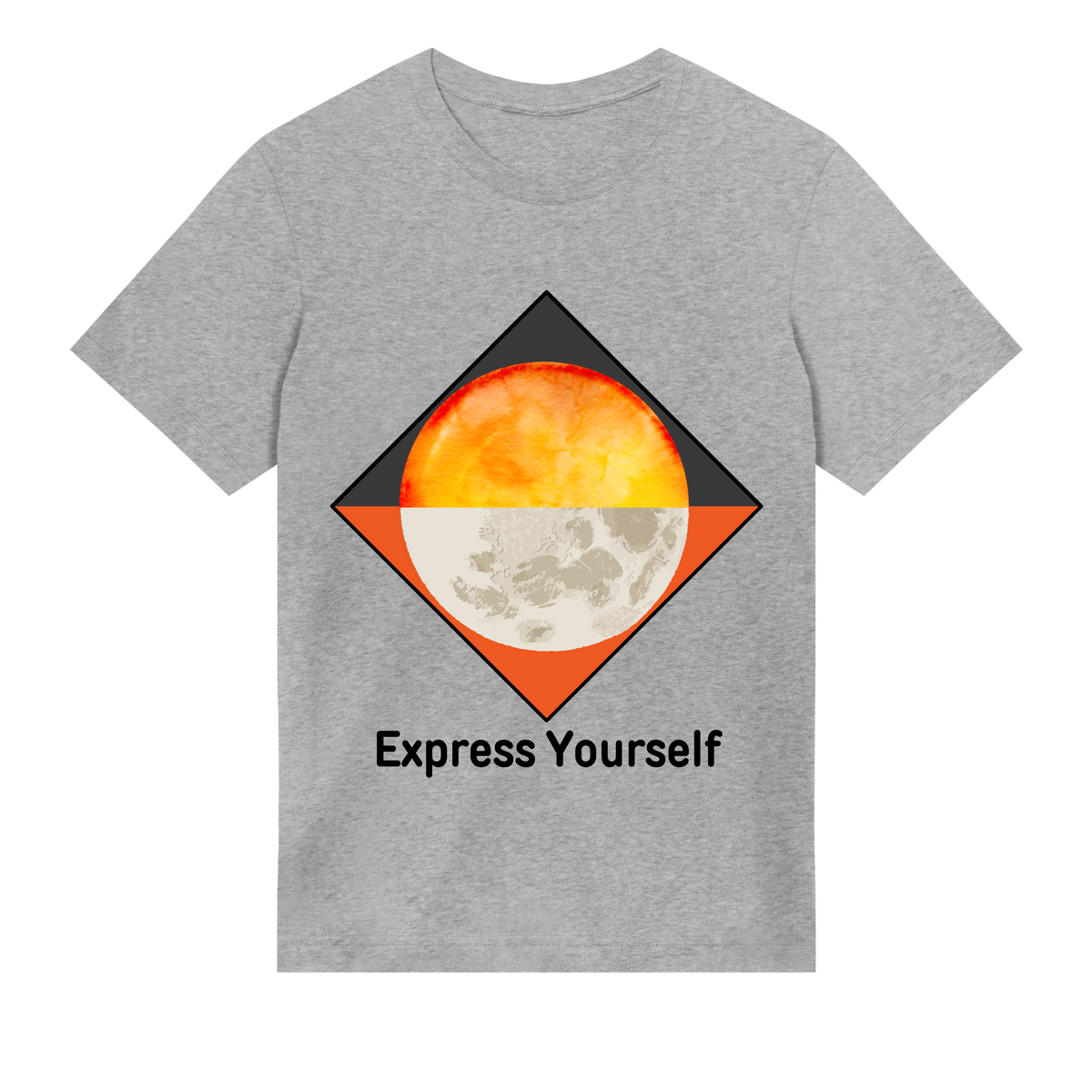 Celestial Fusion - Express Yourself - Grey melange men - T-shirts