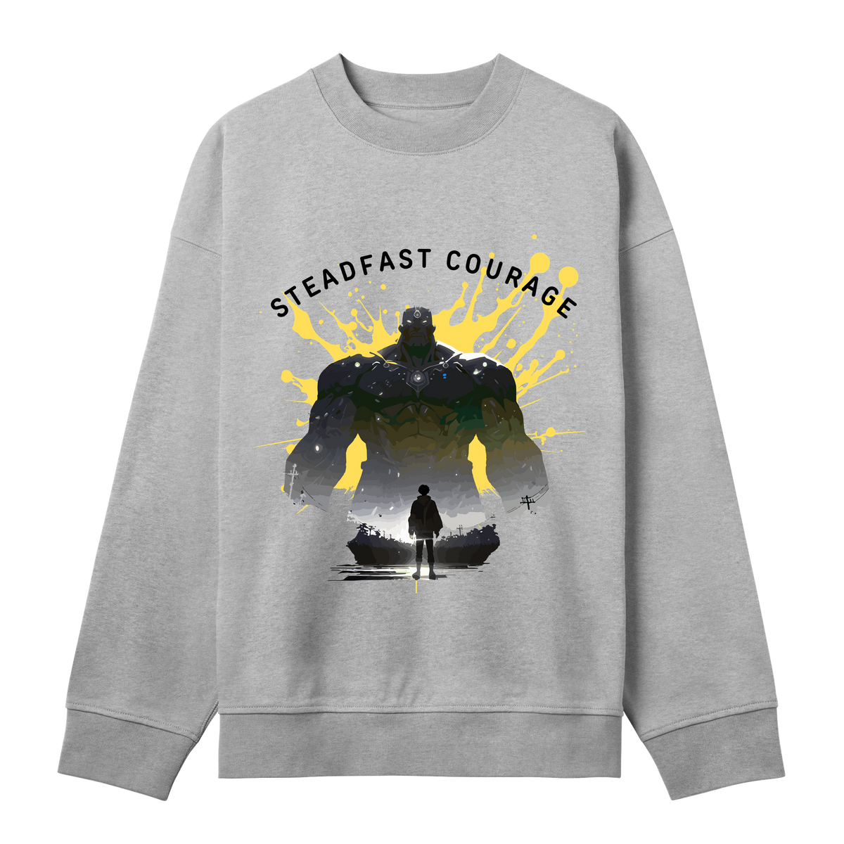 Guardian of Power - Stand Tall - Grey melange men - Sweatshirts