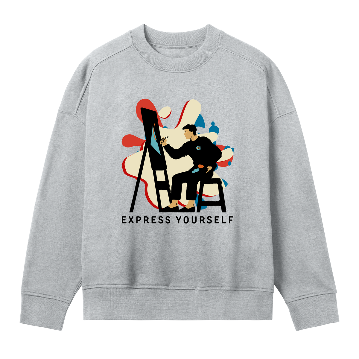 Palette of Passion - Grey melange women - Sweatshirts