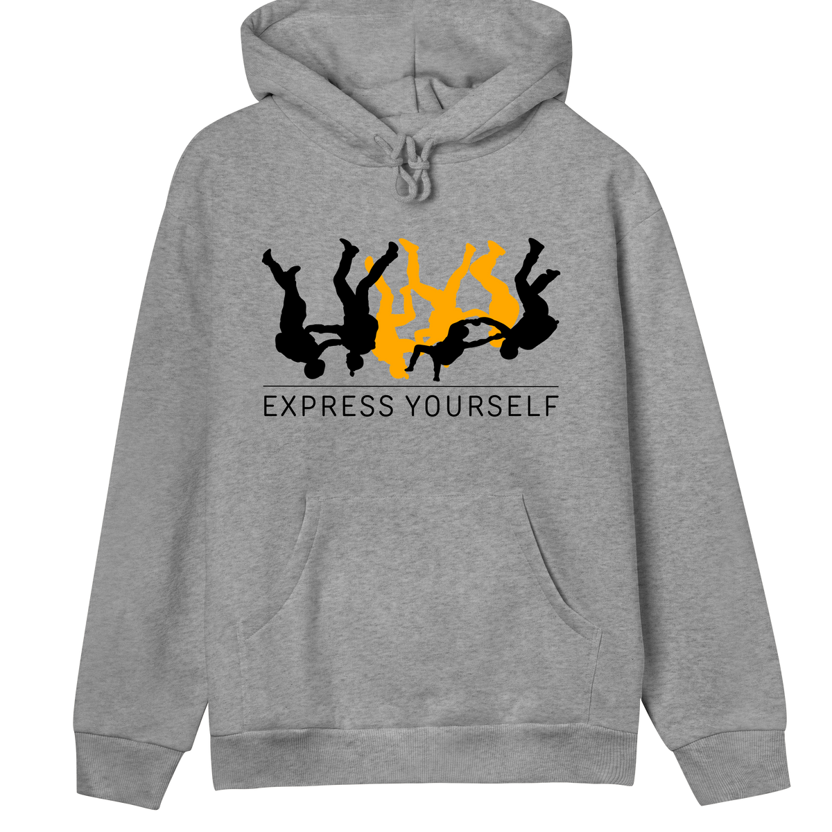 Bold Moves - Expressive Women's Hoodie - Grey melange women - Hoodies