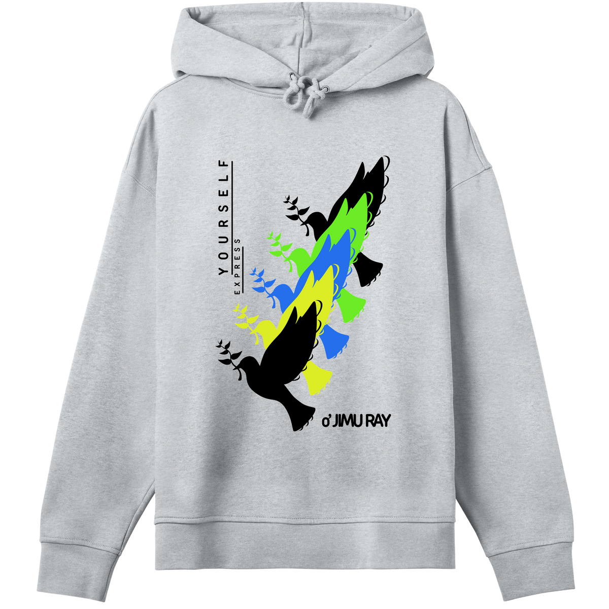 Flight of Freedom Hoodie - Grey melange women - Hoodies