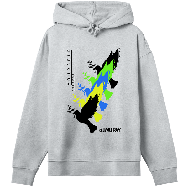 Flight of Freedom Hoodie - Grey melange women - Hoodies