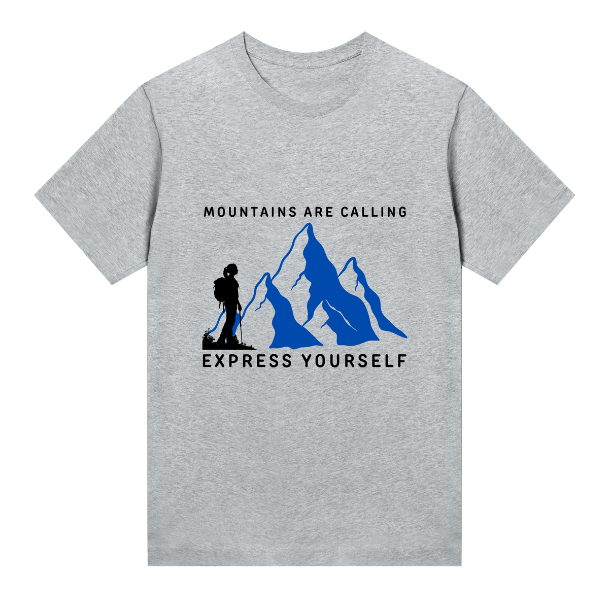 Peak Mountain Majesty Tee - Grey melange women - T-shirts