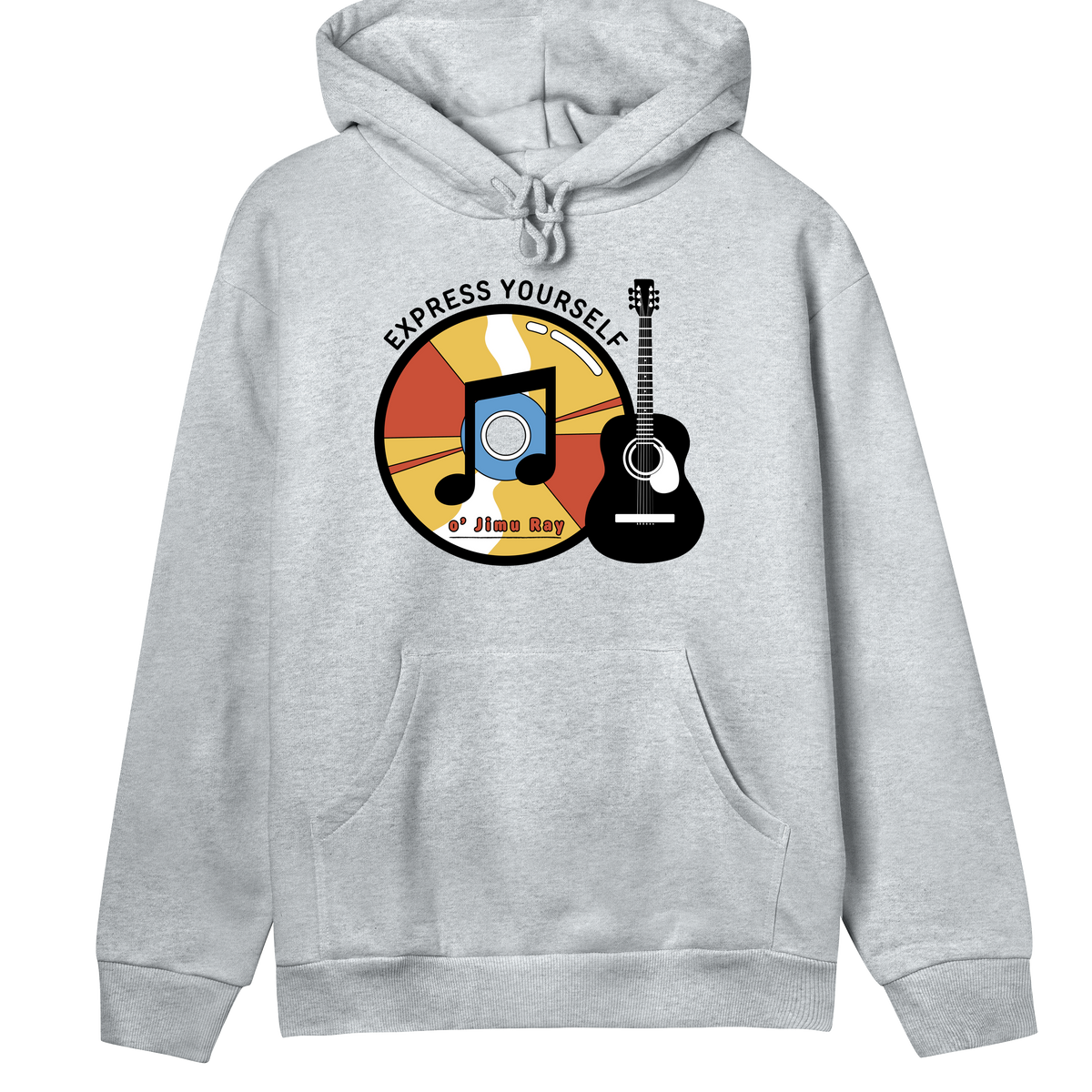 Musical Vibes - Express Yourself - Grey melange women - Hoodies