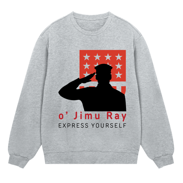 Bold Statements - Men’s 4th July Sweatshirt - Grey melange men - Sweatshirts