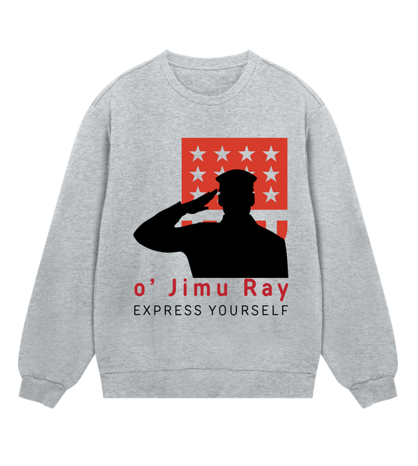 Bold Statements - Men’s 4th July Sweatshirt - Grey melange men - Sweatshirts