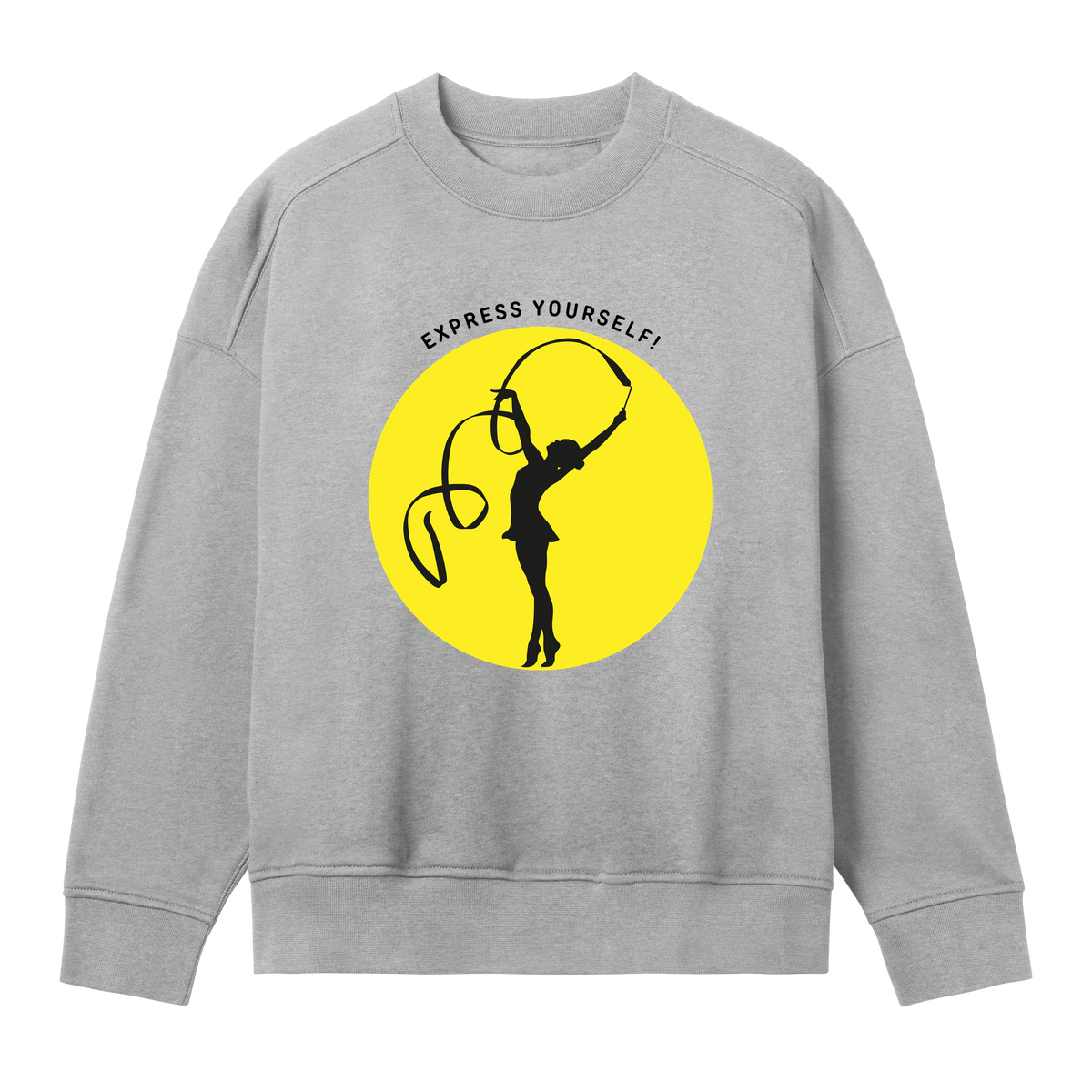 Expressive Moves - Signature Sweatshirt - Grey melange women - Sweatshirts