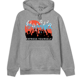 Music in Motion - Contemporary Hoodie - Grey melange women - Hoodies