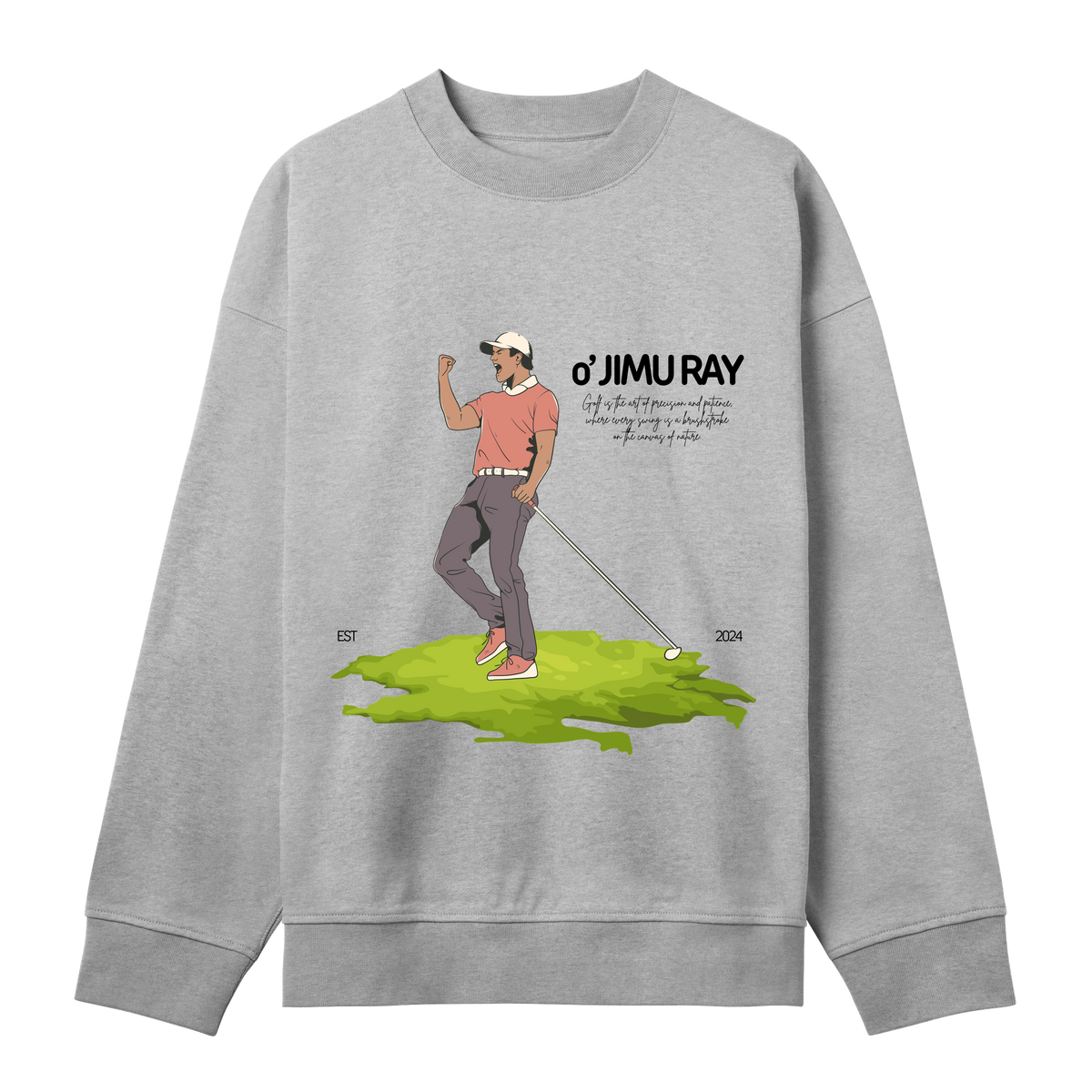 Golf Glory - Wear Your Passion - Grey melange men - Sweatshirts