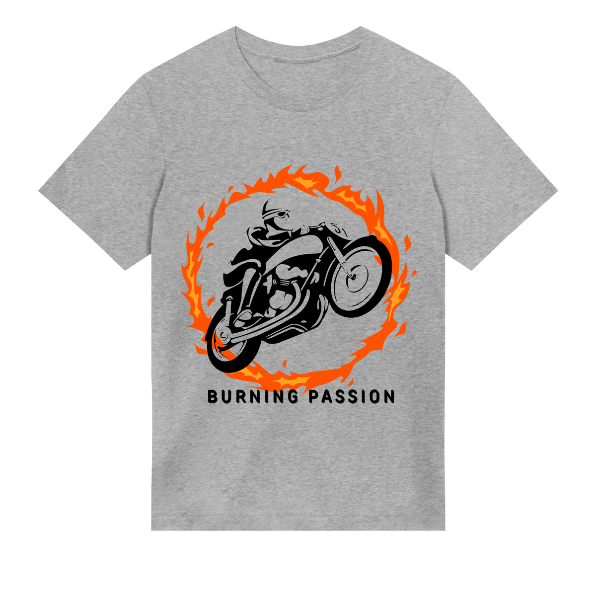 Burning Bright - Express Yourself Tee - Grey melange men - T-shirts