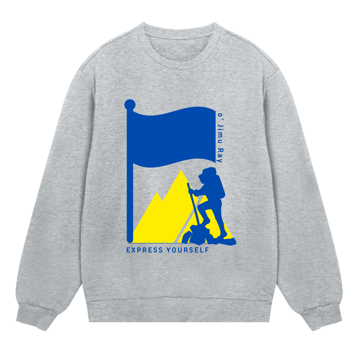 Mountaineer's Choice - Bold by Design - Grey melange men - Sweatshirts