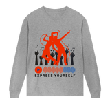 Express Yourself - The Concert Experience Tee - Grey melange men - Long Sleeve T-shirts