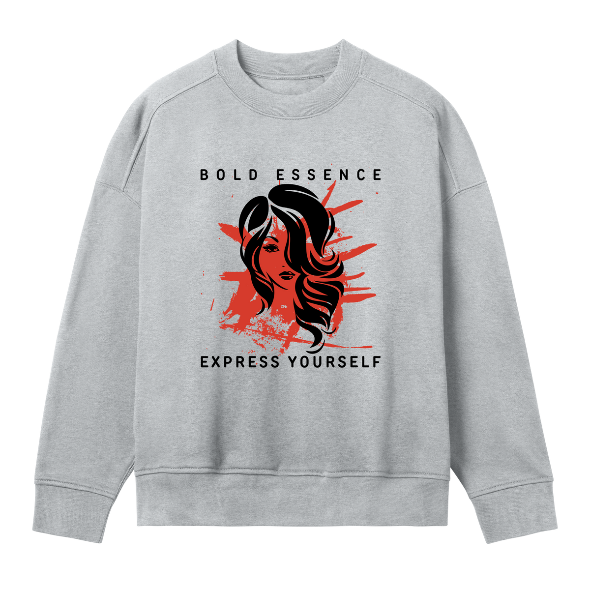 Bold Essence - Artistic Sweatshirt - Grey melange women - Sweatshirts