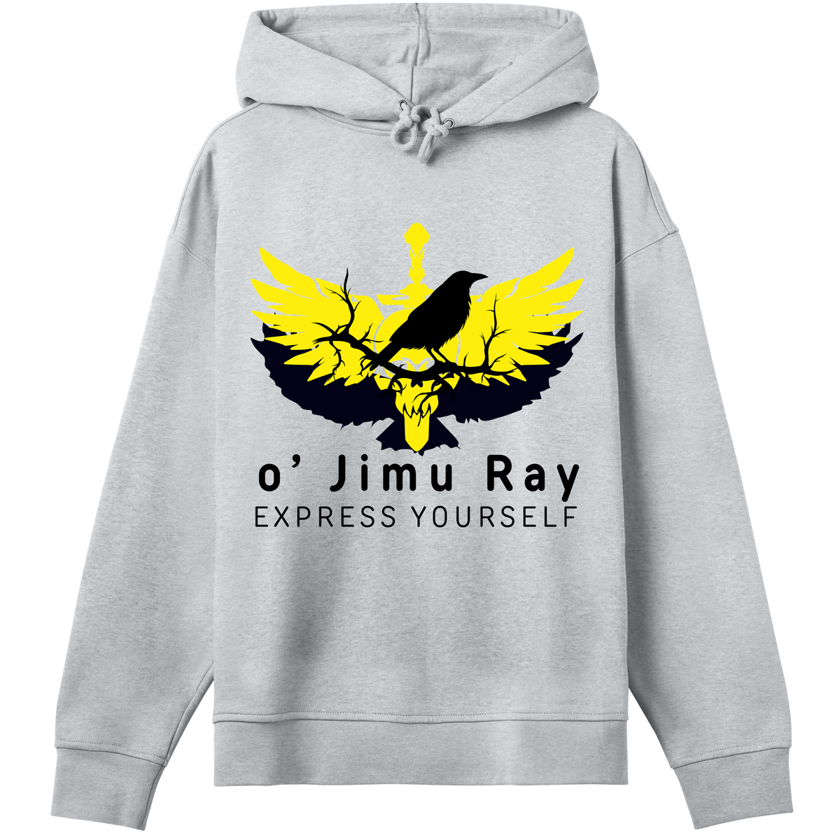 Wings of Valor - Embrace Your Power - Grey melange women - Hoodies