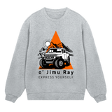 Mountain Conqueror - Stylish Sweatshirt - Grey melange men - Sweatshirts