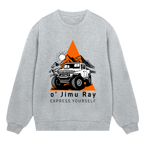 Mountain Conqueror - Stylish Sweatshirt - Grey melange men - Sweatshirts