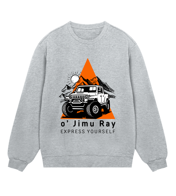 Mountain Conqueror - Stylish Sweatshirt - Grey melange men - Sweatshirts