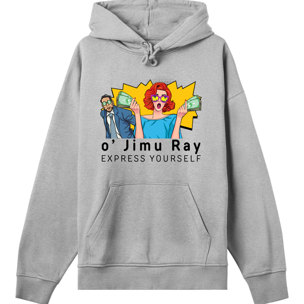 Show Me the Money - Express Yourself - Grey melange men - Hoodies