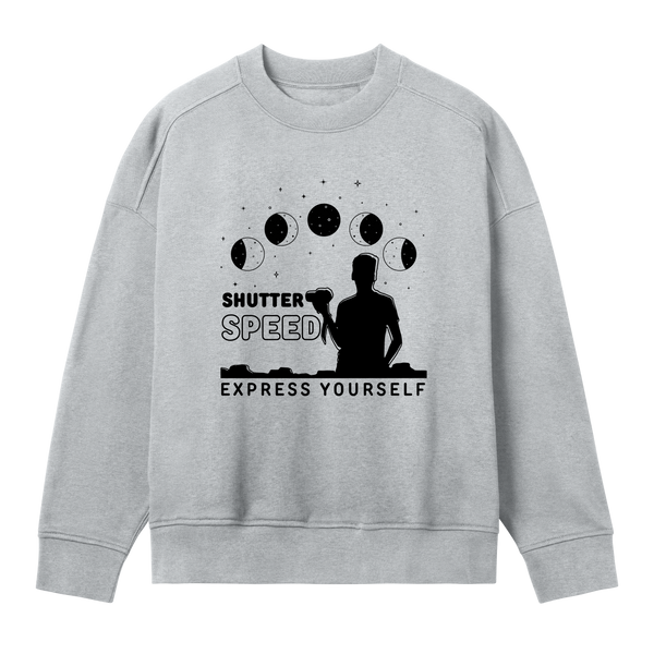 Moonlit Serenity - Express Yourself - Grey melange women - Sweatshirts